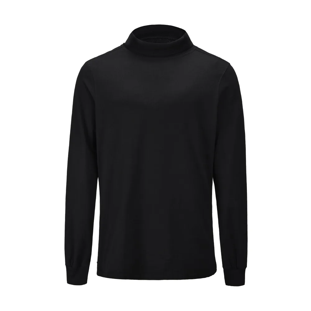 Turtle Neck Oversize Plain Sweatshirt Hip Hop Streetwear Hoodie Top Men Women Unisex Pullovers