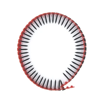 

HOT-5Pcs Chain With 250 25x2.5Mm Screws For Chain Nail Screw Adapter Woodworking Tools Red