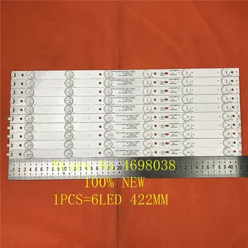 

10pcs/set For T C L LE42D31 42D59EDS LED Backlight 4708-K420WA-A2213V01 K420WB