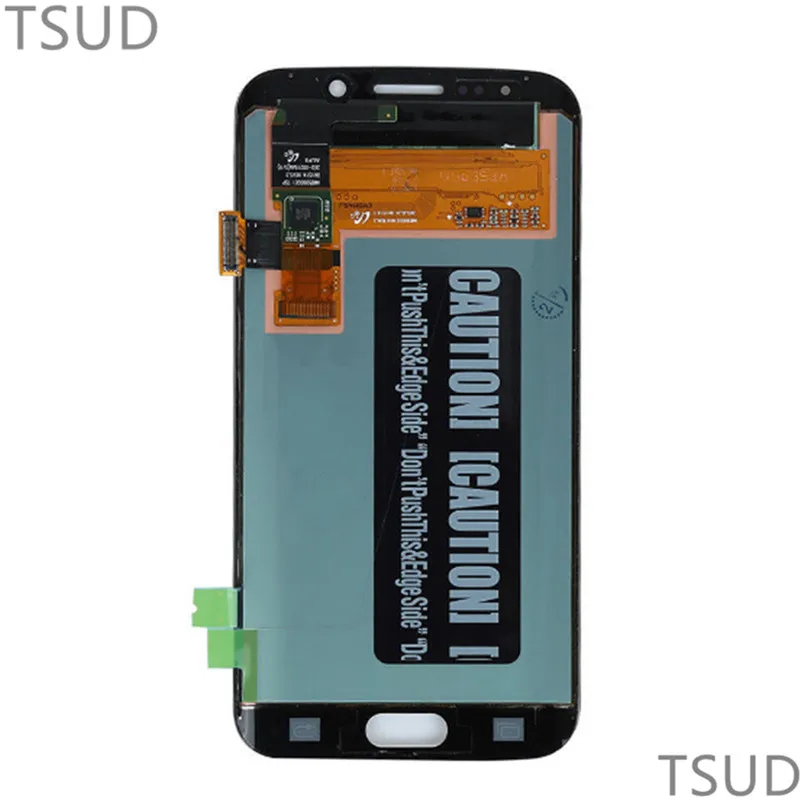 Для SAMSUNG Галакси S6 Edge ЖК-дисплей дигитайзер в сборе без рамки сенсорный экран для Samsung Galaxy S6 Edge ЖК-дисплей