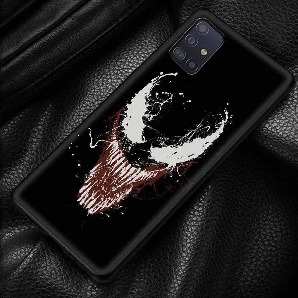 Phone Case For Samsung Galaxy A22 A51 A12 A71 A52 A72 A11 A41 A31 4G A32 A51 5G Soft Fundas Marvel Super Hero Venom
