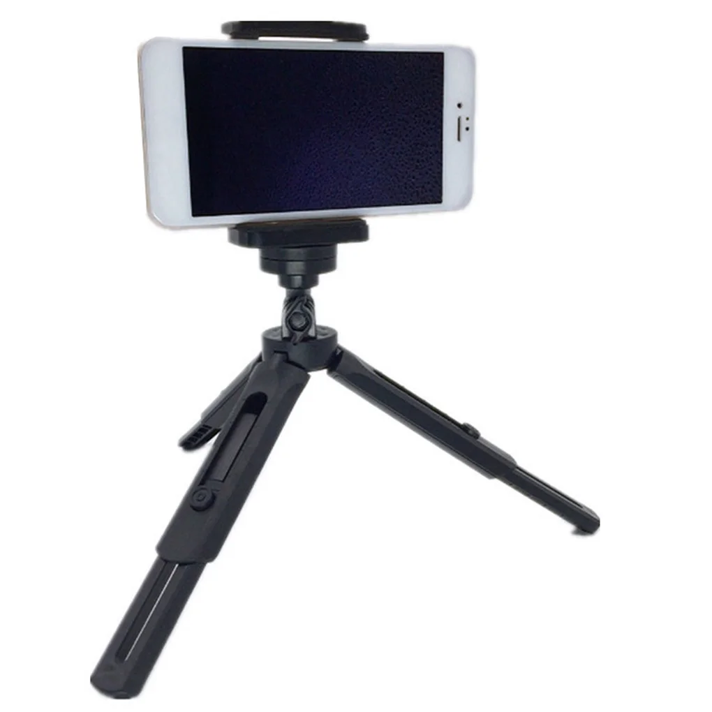 Repalcement for iPhone Mini Travel Retractable Selfie Stick Mobile Phone Remote Selfie Support Phone Clip Tripod