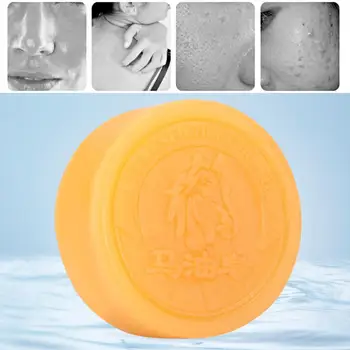 

100g Horse Oil Moisturizing Soap Mites Removal Cleansing Oil Control Face Washing Soap Body Skin Care Bath Soap