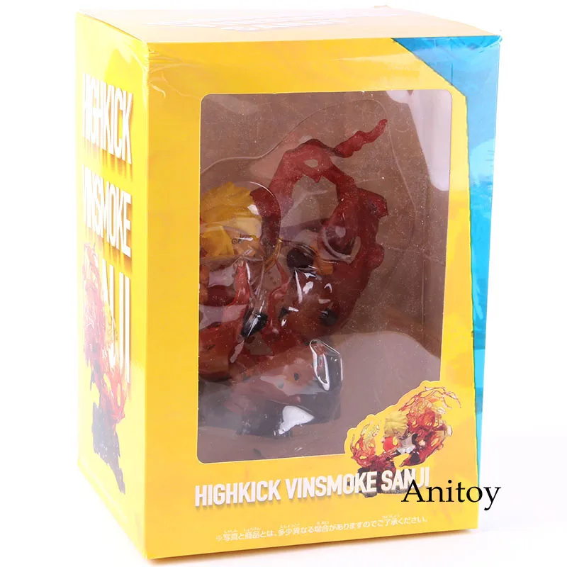 Аниме one piece Highkick Vinsmoke Sanji Law GK статуя ПВХ one piece фигурка Коллекционная модель игрушки подарок с светильник