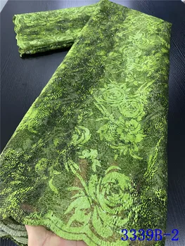 

New Designs Sequins Lace Fabric for Nigerian Wedding Dress Luxury French Tulle Mesh Lace Fabrics African Net Lace APW3339B