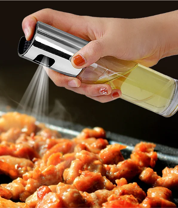1 шт., для пищевых продуктов резервуар для масла для барбекю Cruet бытовой соевый соус стеклянная бутылка для масла уксуса кухня спрей бутылка LXX