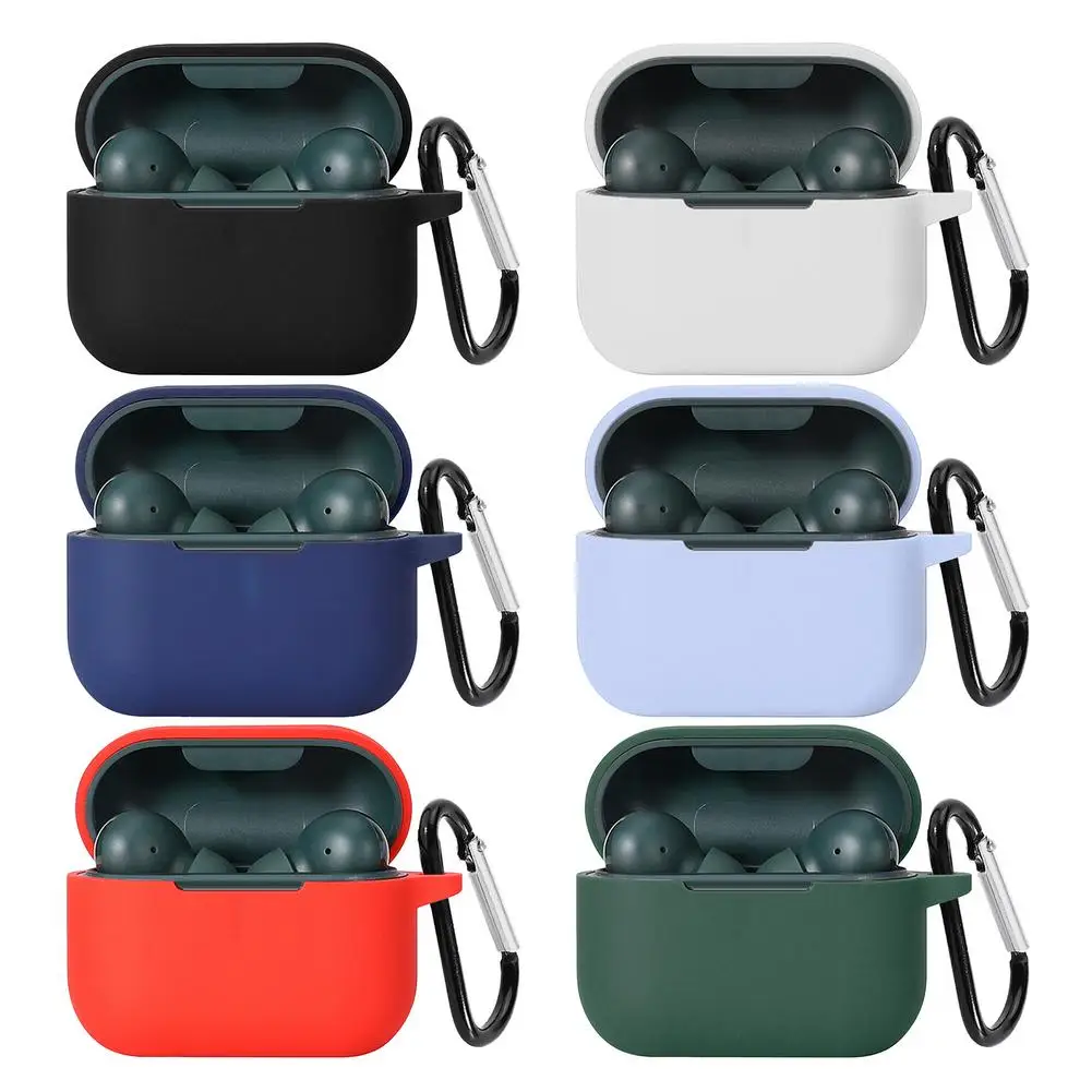 

Silicone Earphone Case For QCY T10 Wireless Bluetooth Earbuds Protective Cover Dustproof ShockProof Shell Accessories