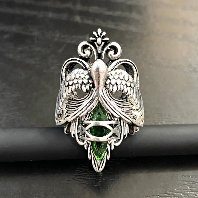 Vintage-Cool-Mask-Men-Ring-Metal-Antique-Silver-Color-Jewelry-Hollow-Wing-Bird-Zircon-Mask-Rings (4)