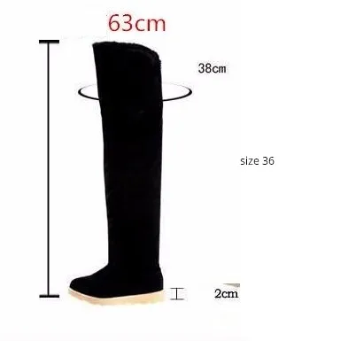 DIJIGIRLS/Botas femininas; обувь выше колена на плоской подошве; Блестящие Зимние сапоги; теплая плюшевая обувь; женские зимние сапоги martin В рыцарском стиле; Прямая поставка