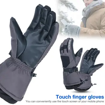 

Motorcycle Gloves Cycling Gloves Winter Warm Waterproof Windproof Motocross Gloves Touch Screen Motorbike Riding Gloves