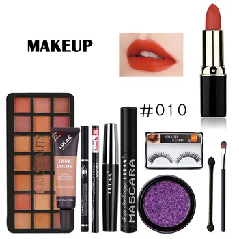 

Hot 10 Piece Set Makeup Waterproof Concealer Combination Charm Eyeshadow Complete Set Cosmetic CNT 66