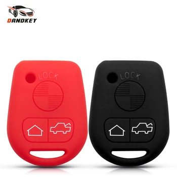 

Dandkey Silicone Remote Car Key Cover Case Fob Protect For BMW E31 E32 E34 E36 E38 E39 E46 Z3 Z4 3 Buttons Car Accessories