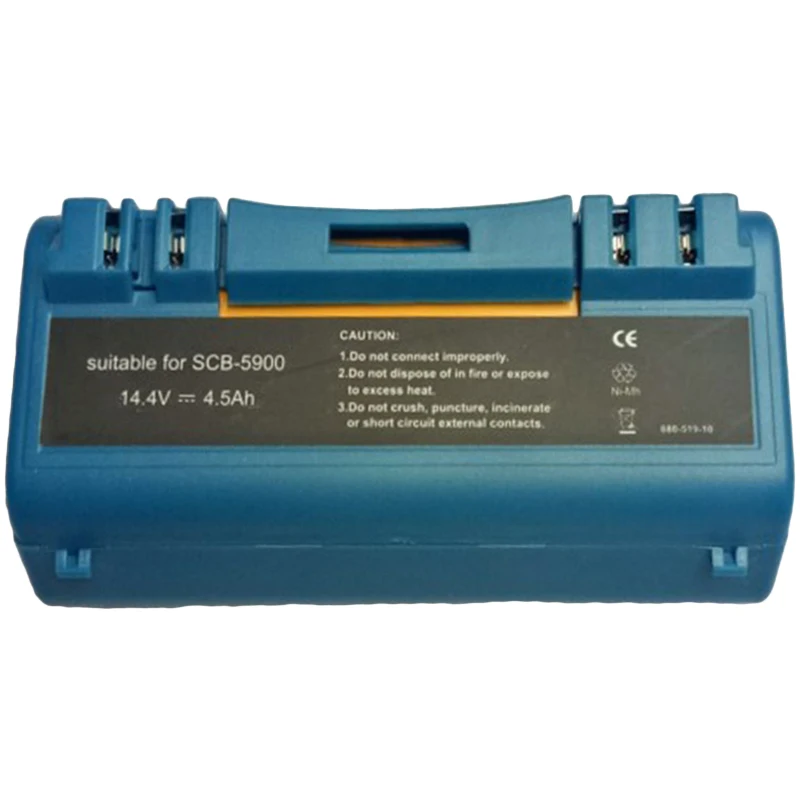 

Hot sale 14.4V 4.5Ah Ni-Mh Replacement Vacuum Cleaner Battery For Irobot Scooba 330 340 350 380 385 390 5900 5800 Robotic Batter