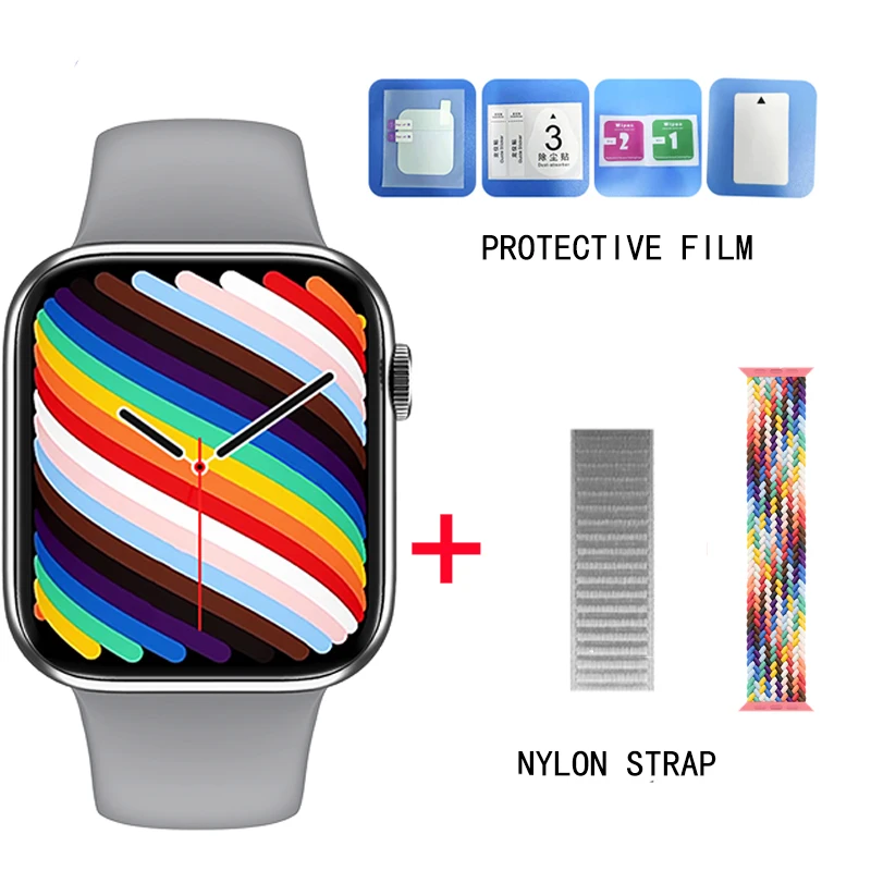 Wearpai Smart Watch HW19 Full Screen Sleep Monitor Double Buttons Make Call Smartwatch Sport Women Men pk iwo 13 W46 IWO W37 PRO 