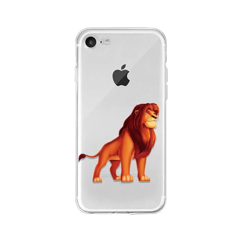 Babaite Король Лев Hakuna Matata чехол для телефона для iPhone XR 11 Pro Max XS MAX 8 7 6 6S Plus X 5 5S SE - Цвет: A7