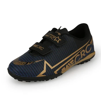

Child FG/TFNail Boys Girls Training Shoes Non-slip Turf Cleats Football Boots Superfly Sneakers Soccer Kids' Sneakers Children