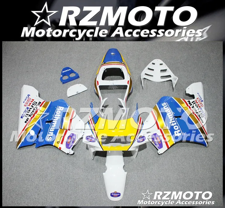 ABS мотоцикл обтекатель комплект для HONDA NSR250 PGM3 1990-1993 год кузов литья под давлением Магазин № 1369