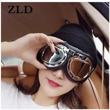 ZLD модные вязаные шапки для взрослых Лыжный спорт кепки со Съемные очки для мужчин и женщин двойного назначения утолщенная зимняя теплая вязаная шапка с очками