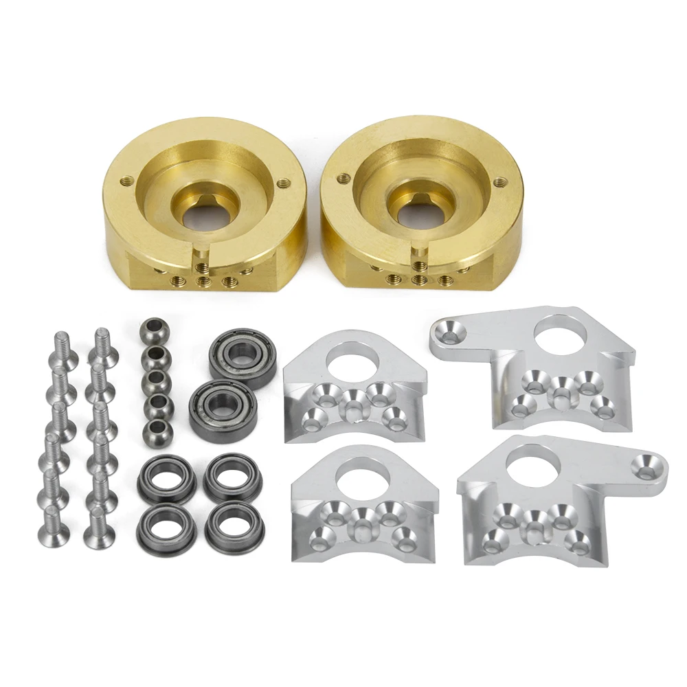 AXSPEED сверхмощный внутренний Beadlock вес колеса для Axial Wraith 90018 1/10 RC Гусеничный