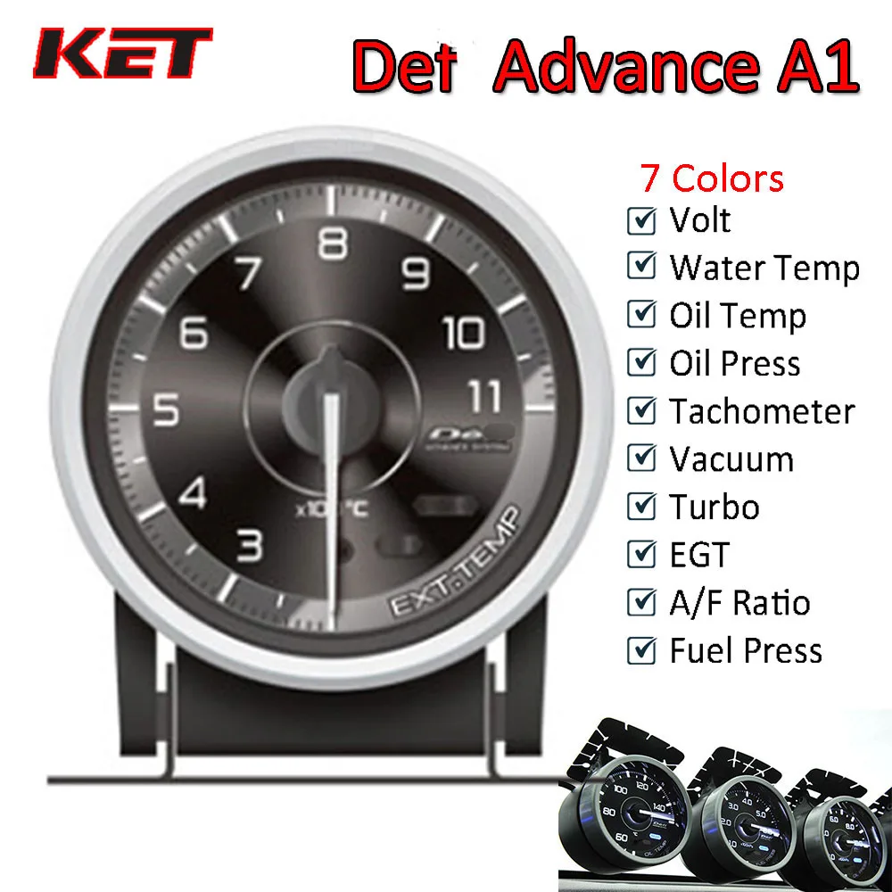 Difi Advance A1 60mm Defi Gauge Water Temp Gauge Oil Temp Gauge Turbo