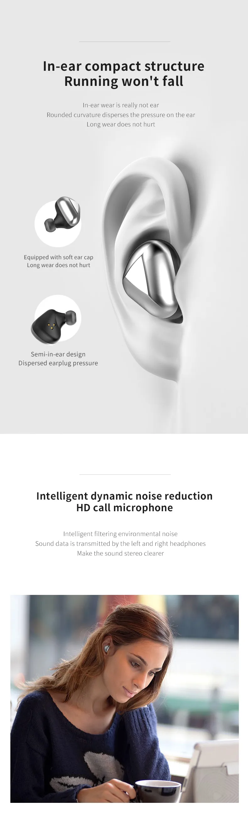 LEORY T50 TWS bluetooth 5,0 наушники 6D стерео звук бинауральные HD вызов DSP шумоподавление Спортивная гарнитура с микрофоном для X XR