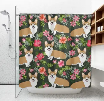 

Durable Polyester Bathroom Shower Curtain, Waterproof & Healthy Bathtub Shower Curtains, No Smell and Eco-Friendly for Men Women