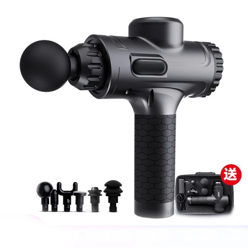 

2020 fitness massagegun electric fascial gun Mini muscle fascial massage gun