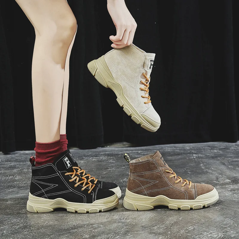 

2020 New Women Casual Shoes Breathable Light Fashion Sneaker Round head For Woman Lace Up Women Sneakers Outdoor