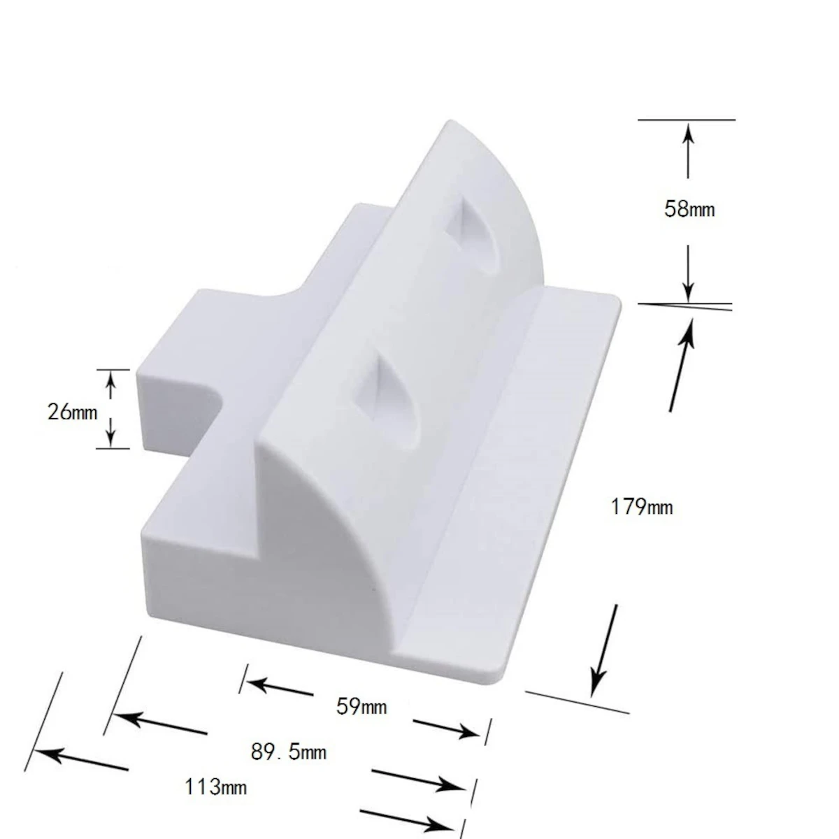 solar kit suporte de fixação montagem abs