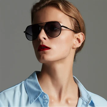 

Designer Fashion Sunglasses 2020 Retro For Women Aluminum Magnesium Sunglasses Polarized Driver Men