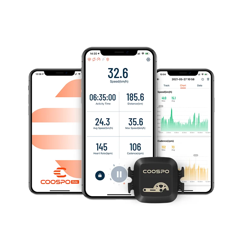 COOSPO ̴  ӵ ,   Rpm ,  4.0 ANT + ε ũ, Wahoo Garmin  ǻͿ, BK467
