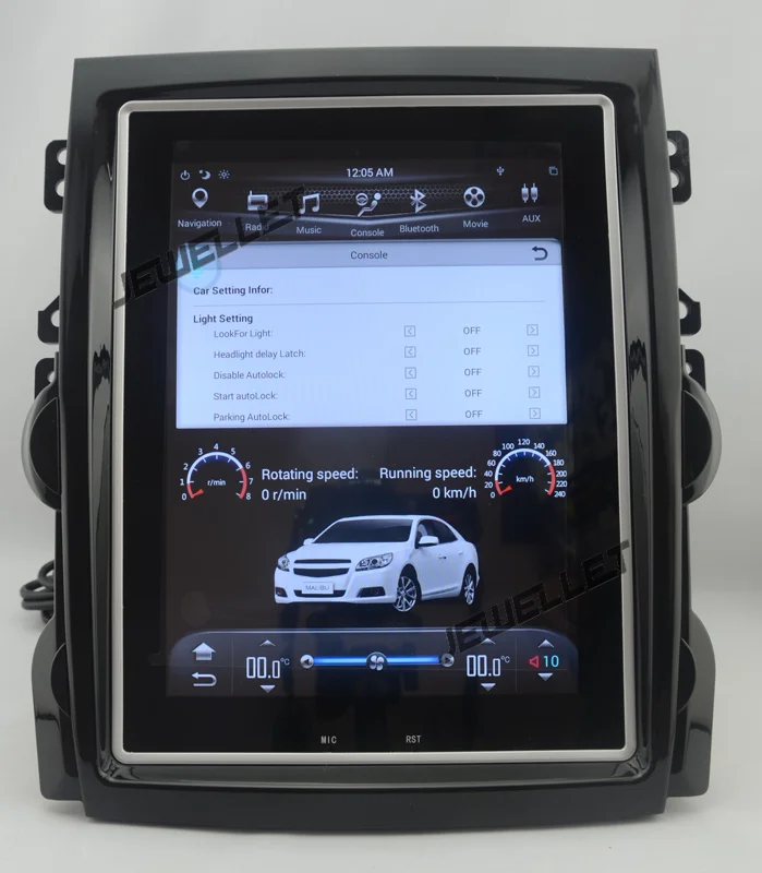 10," tesla стиль вертикальный экран android 6,0 четырехъядерный 32G Автомобильный gps Радио навигатор для Chevrolet Holden Malibu 2013
