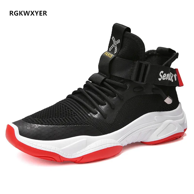 

New Elegant Mens Casual Shoes Hot Sale Breathable Outdoor Sneakers for Mens Leisure Flats Shoes Fly Woven Men's Shoes Zapatillas