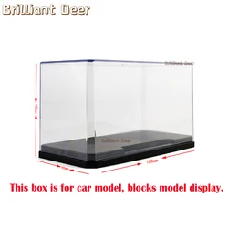 Dustproof Acrylic Display Case for Collectibles and Toys (Car model box)