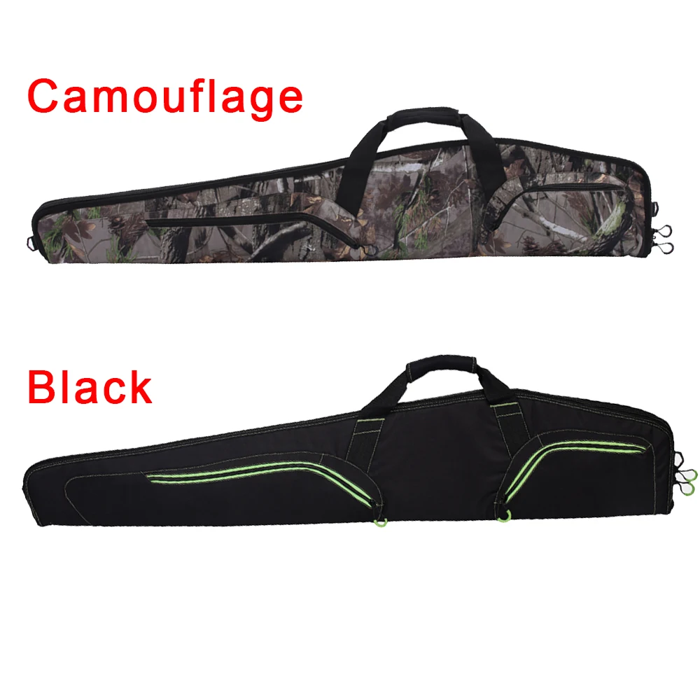 40/44/48/52 Rifle Black Soft Padded Gun Case Hunting Accessories pouch Tactical Scoped airsoft  Gun Bag Gun Storage Holster 5