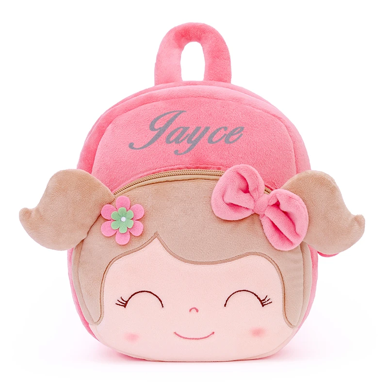 Mochila de peluche suave personalizada niñas, regalos personalizados para bebés, muñecas personalizadas, Niña de primavera, bolsas de dibujos animados para niños|Mochilas de felpa| - AliExpress