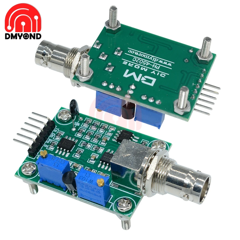 PH Meters Sensor PH4502C Value Detection Regulator Sensor Module Water Testing Controller Meter Tester Ph Tester Analyzer Tool