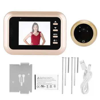 

2.4in Smart Door Viewer Screen Display Doorbell IR Night Security Video Camera Video Doorbell