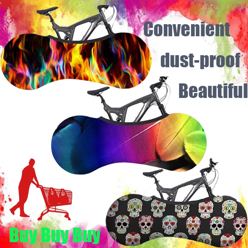 

2019 New MTB Bike Wheels Cover Waterproof Dust-proof Mountain Bicycle Storage Bag Indoor Protective Gear For Most Bike