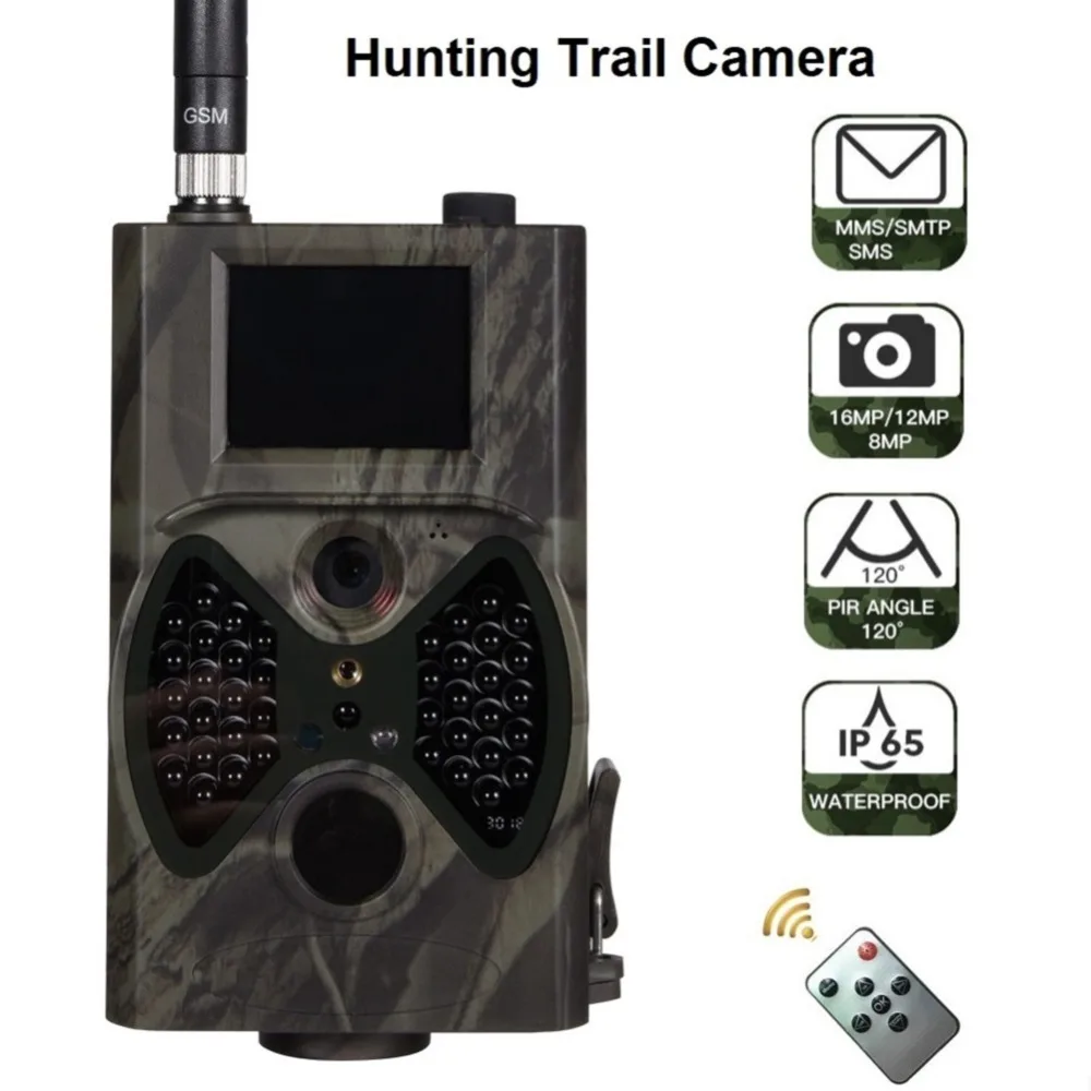 HC-300M 16MP 940nm охотничья камера ночного видения MMS Trail камера SMS GSM GPRS 2G Дикая камера ловушка фото ловушка PK HC-300M