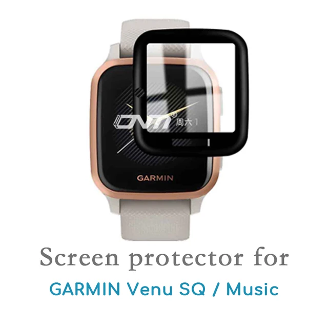 5D Screen Protector Film For Garmin Venu 2 Plus Sq Music 2S Smart Watch Soft Pro