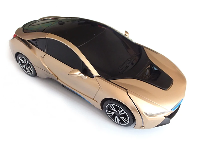 2,4 ГГц 1:14 RC автомобиль дистанционного управления игрушки Ручной индукции Robocar робот-трансформер Игрушки для мальчиков без оригинальной коробки 5013 м