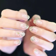 12 шт листья Блестки для нейл Арта(искусство украшения ногтей) маникюр декор DIY стикер s ногтей блеск наклейки поставки OA66