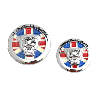 

Metal UK National Flag Car Front Grille Side Emblem Sticker for Jaguar XJL XF XFL XE XEL F-Type F-Pace X-Type S-Type Decoration