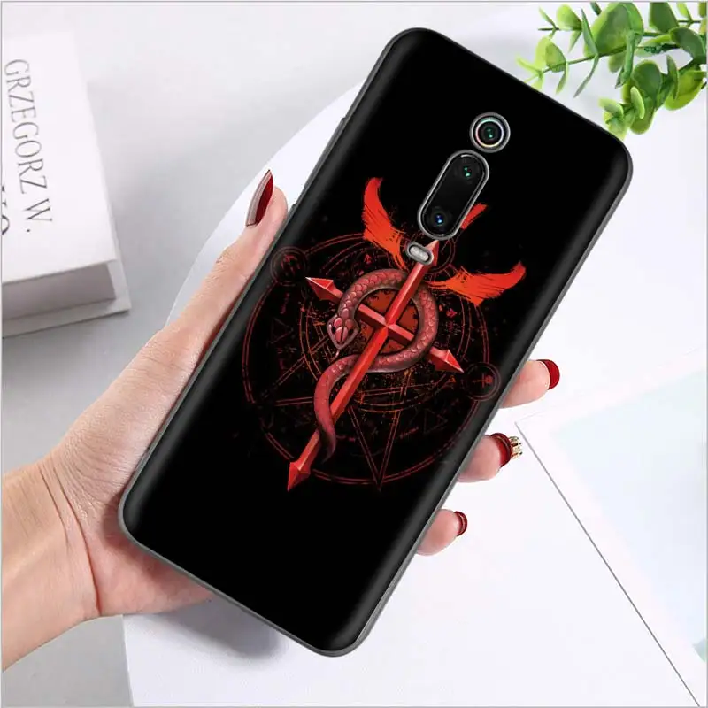 Fullmetal Alchemist Case for Xiaomi Redmi Note 9S 9 8T 8 Pro Max 7 K20 K30 5G 7A 8A 9A 9C Cover Black Phone Coque Fullmetal Alchemist Case for Xiaomi Redmi Note 9S 9 8T 8 Pro Max 7 K20 K30 5G 7A 8A 9A 9C Cover Black Phone Coque