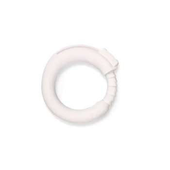 1PC Cock Ring Silicone Penis Rings Delay Ejaculation Adjustable Male Chastity Device White/Black Sex Toys For Men Adult Products 5