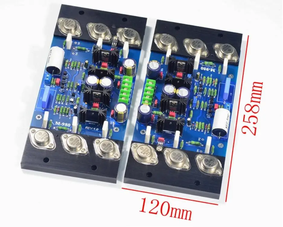 

M980 gold sealed high power amplifier board HiFi post amplifier board