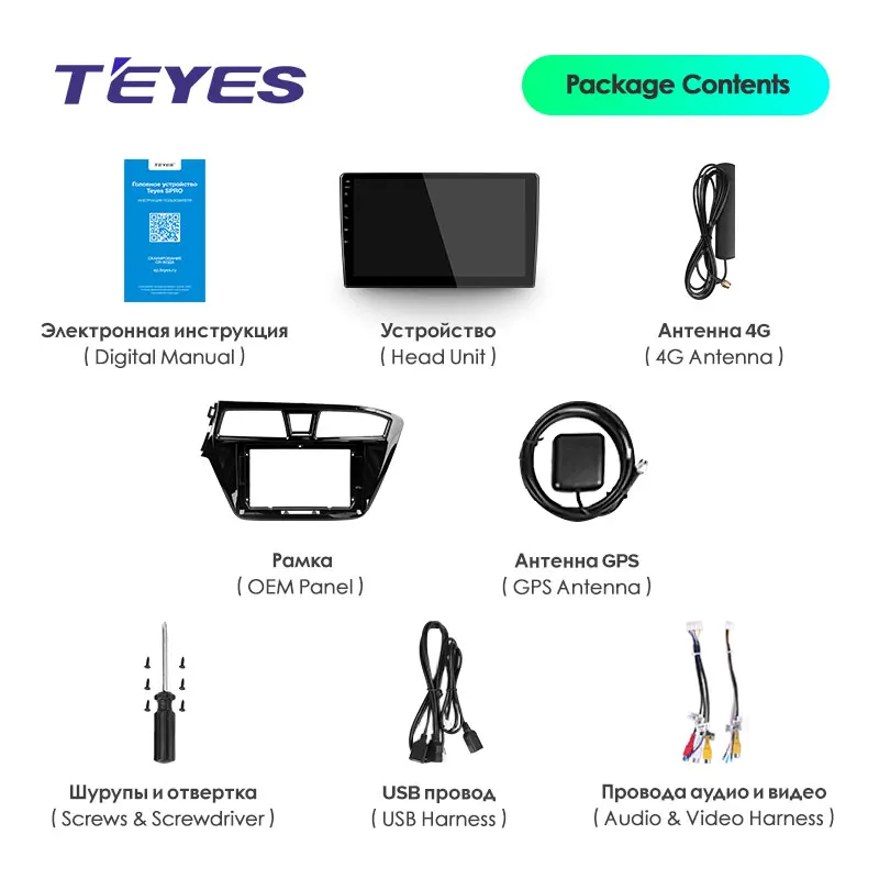 TEYES SPRO для Hyundai I20 2014 2018 Автомобильный мультимедийный видео плеер навигация GPS Android