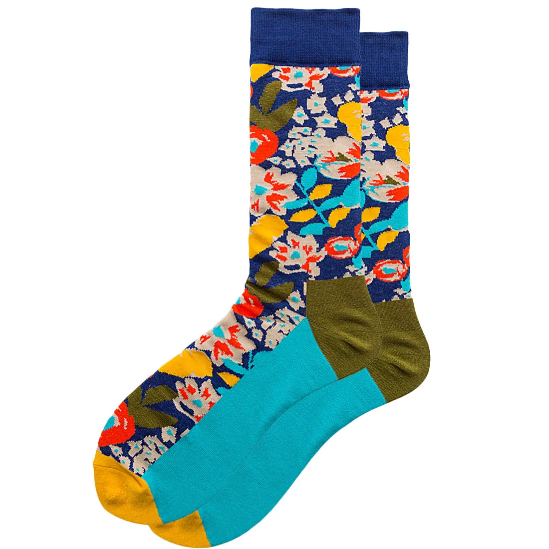 Мужские Женские хлопковые носки, носки, новинка, повседневные носки, цветные носки, красивые цветные модные повседневные хлопковые носки - Цвет: 12