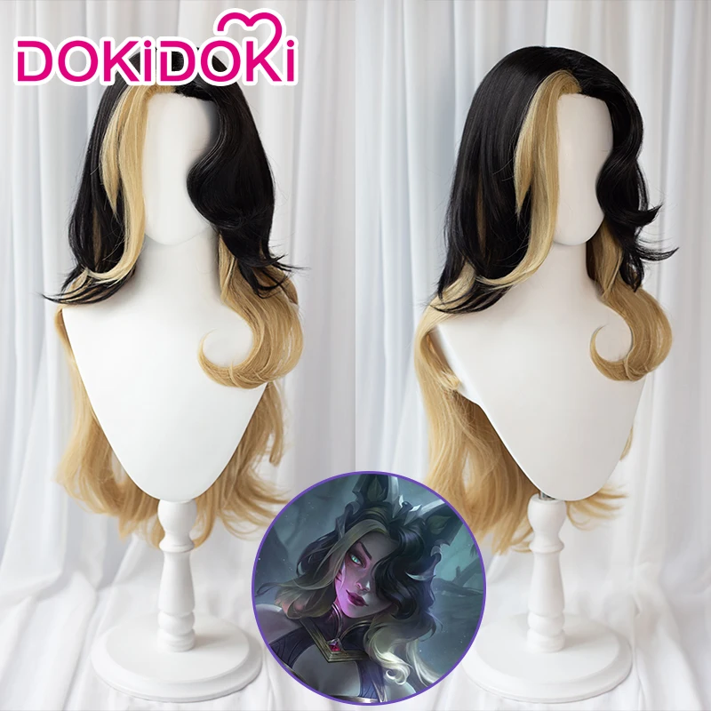 DokiDoki Game League of Legend Cosplay Ahri Witch Long термостойкая LOL Legends Хэллоуин |
